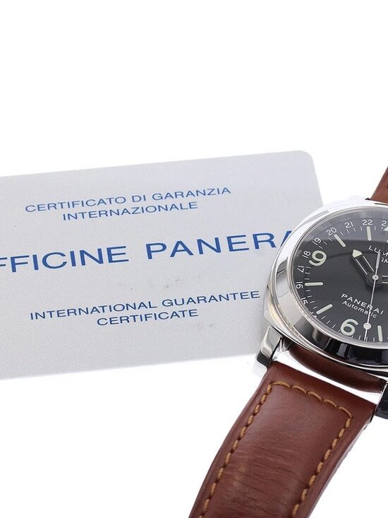 PANERAI Luminor GMT PAM00063 black Dial Automatic Men\'s Watch_962511 main image 5